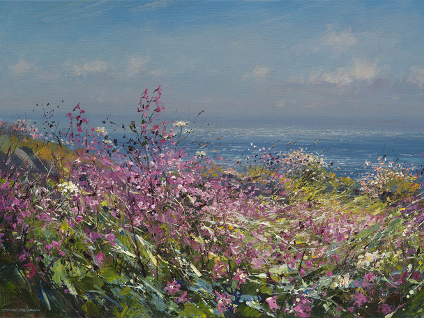 Clifftop Flowers, Cornwall
